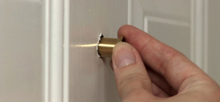 peephole door repair in Sierra Madre